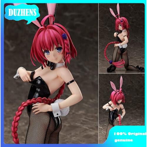 100% Original: Anime To LOVE Kurosaki Meia Bunny Girl 1/4 PVC Action Figure Anime Figure Model Toys Figure Collection Doll Gift