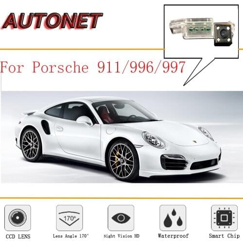 AUTONET Rear View camera For Porsche 911 / 996 / 997 / 991 /CCD/Night Vision/Reverse Camera/Backup Camera/license plate camera