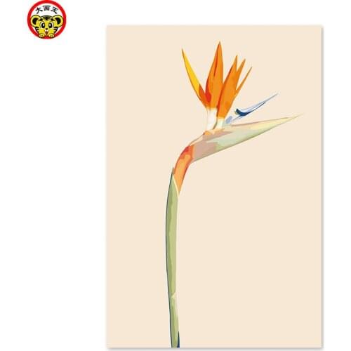 Home decor oil painting Paradise Bird flower strelitzia reginae aiton