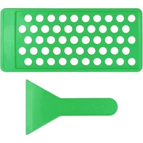 Lip Balm Filling Tray And Spatula Set Fast And Easy To Use Just Pour & Spread Instantly Fills 50 Lip Balm Containers