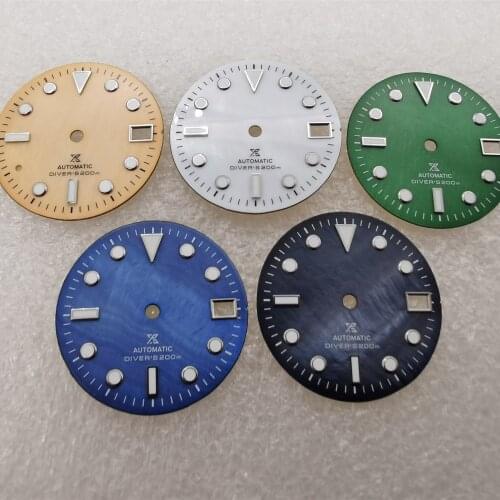 28.5mm Dial Shell Material Is Suitable For Japanese Nh35 Nh36 Automatic Mechanical Movement