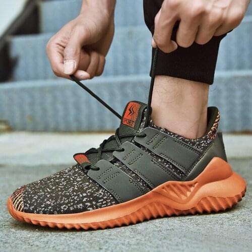 2019 Men Sneakers Breathable Casual No-slip Men Vulcanize Shoes Male Air Mesh Lace up Wear-resistant Shoes tenis masculino X4-83