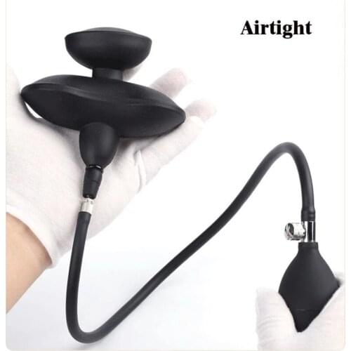 New Double cavity inflatable mouth plug Couples Oral Fixation Adult Games SM Flirting Inflatable Mouth plug sex toys