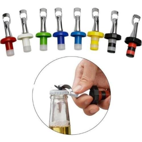 Beer Bottle Opener Wine Bottle Stopper Plug Sparkling Champagne Sealer Cap Opener Kitchen Tools Accessories Beer Opener