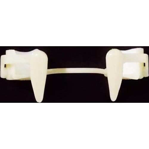 Adjustable Vampire Teeth Fangs Dentures Props Halloween Costume Props Party Holiday DIY Decorations Horror Adult For Kids