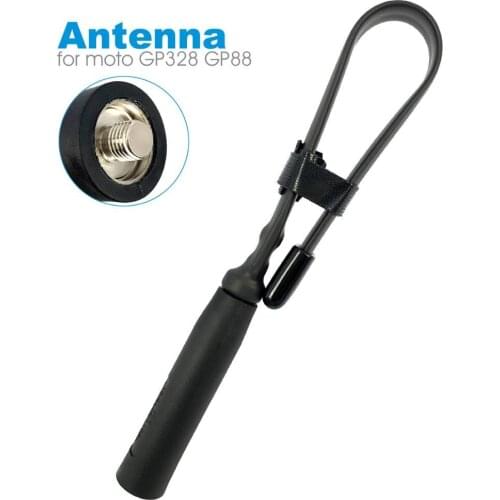 Folding Tactical Antenna For Motorola GP340 GP338 GP88 GP3688 GP328 GP88 HT750 Walkie Talkie Dual Band VHF UHF 8W Antenna
