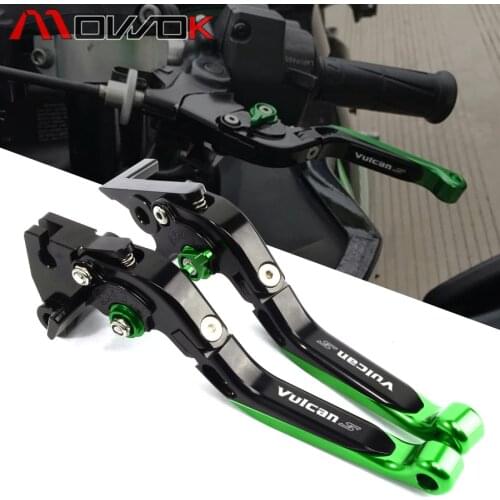 Motorcycle Folding Extendable CNC Adjusterable Brake Clutch Lever For KAWASAKI VULCAN S 650 VN650 EN650 2015 2016 2017 2018