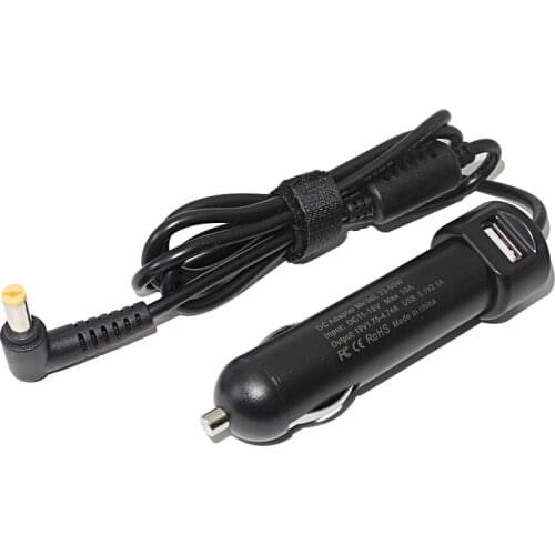 19V 4.74A 90W Laptop Dc Car Charger Adapter for Acer Aspire TravelMate 5750G 5755G 5920G 5951 4738ZG 4720 5V 2.1A USB Charger