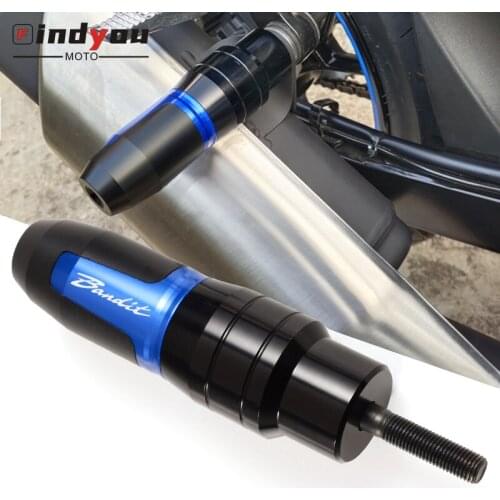 Brand New For SUZUKI BANDIT GSF 1250 S 1250 1200 250 400 650 GSX650F Motorcycle CNC Falling protector Exhaust Slider Crash pad