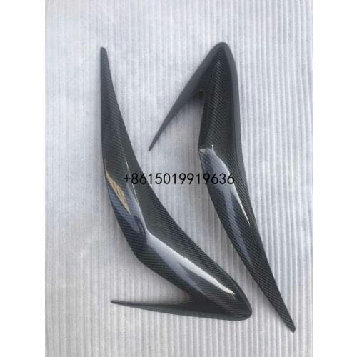 2pcs For Subaru Forester 2013-18 high quality carbon fiber lamp eyebrows