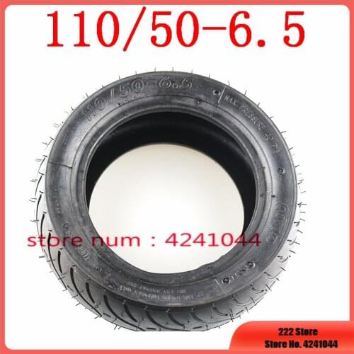 Free shipping QINDA Brand 110/50-6.5 Tubeless Vacuum Tyres 49CC Mini Bike/Pocket Bike/Scooter Tires