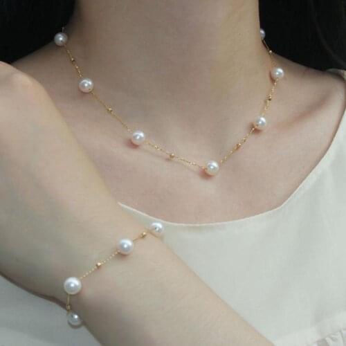4-14mm 5-100Pcs White Ivory Imitation Pearls Round Pearl Spacer Loose Beads DIY For Jewelry Making Necklace Bracelet Pendant