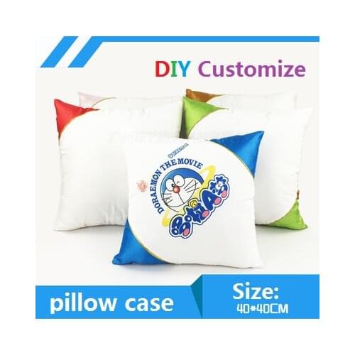Pillow Case DIY Customize PHOTO LOGO Text
