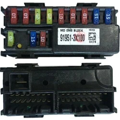 For Hyundai Elantra 14-16 For Kia Forte 2014-2016 Fusebox Fuse Box Relay Module OEM 919513x100 91951-3X100