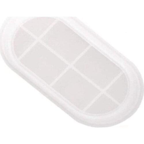 Diy Ashtray Resin Mold, Jewelry Soap Tray Resin Mold Diy Epoxy Resin Tray Mold for Jewelry Tray, Soap Box (1Pcs)