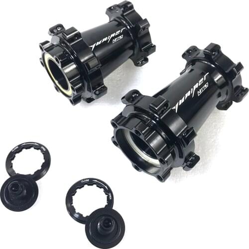 Hot Yuniper lefty hub MTB XC AM straight pull 6 bolts disc Left Handed hubs 74mm 87mm black 1.0 105g 2.0 115g front hubs 28H 32H