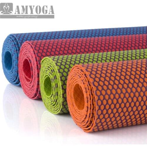 Natural Rubber Yoga Mat Anti Slip Rubber gymnastics mats Rubber Mat Non Slip Fitness Mats Foldable 183*61*0.2cm