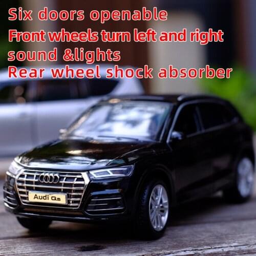 1:32 Q5 Off-road Vehicle Metal Alloy Diecast Car Model Miniature Model With Sound Light Model Gift Toys For Childrens vehicle