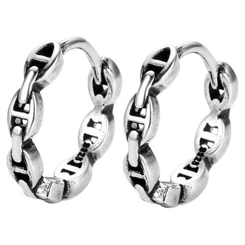 New Vintage Round Huggies Small Hoop Earrings For Women Circle Earring Ear Buckle Fashion Jewelry