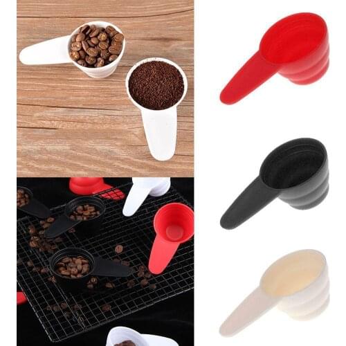 Food Grade Plastic Measuring Spoon With Scale Kitchen Baking Coffee Measuring Spoons Tools Utensils Scoop Powder Milk Suppl S0Y6