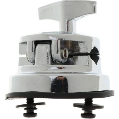 Durable Universal Practical Zinc Alloy Opened Drum Mounting Base Rack Drum Base Drum Support Percussion Accessory