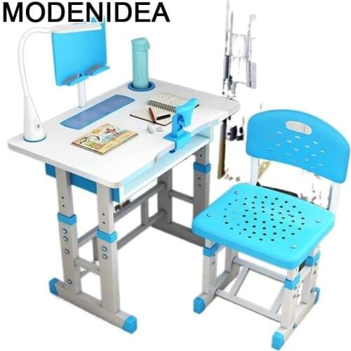 Pour Desk Toddler Pupitre Infantil Tavolo Per and Chair Tavolino Bambini Adjustable Bureau Kinder Enfant Study Table for Kids