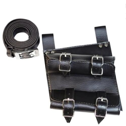 Medieval Rangers leather belt PU Sabre Two swords