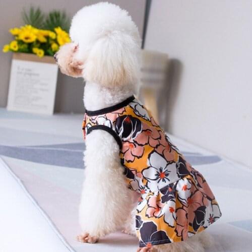 Puppy Wedding Dresses Beautiful Bow Dog Princess Dress Soft Comfort Polyester Pet Clothing For Small Medium