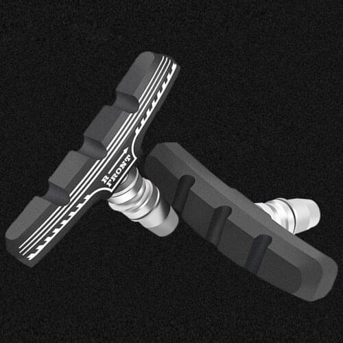 1 Pair Mountain Bike V Brake Pads MTB Bicycle Organic Rubber Silent Brake Pads Cycling Road Brake Pads Riding Accessories