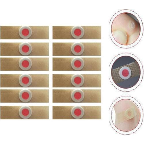 12pcs Foot Care Medical Plaster Wart Remover Pads Foot Corn Removal Calluses Plantar Warts Thorn Patch Health Care Pain Relief
