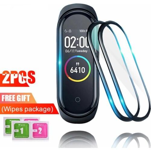 2/3/5Pcs 3D Protective Film For Xiaomi Mi Band 6 Screen Protector TPU Soft Film For Mi Band 5 4 Cover Smart Watchband Film