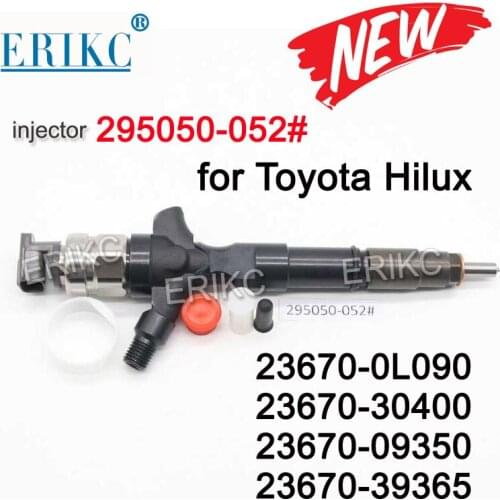 295050-0521 Diesel Fuel Common Rail Injector 23670-0L110 295050-0520 Injector 23670-30400 23670-39365 for DENSO Toyota Hilux