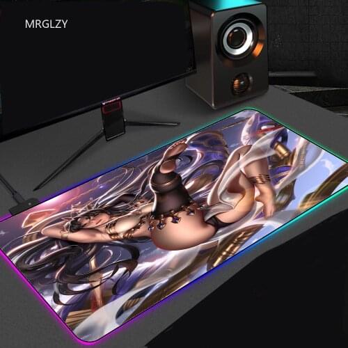 Pc Accessories Rgb Led Mouse Pad Gaming Play Mats Gaming Setup Mesa Gamer Backlit Mat Republic of Gamers Mouse Mat Mousepad