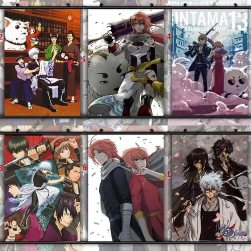 Diamond Mosaic Anime Diamond Painting Gintama Silver Soul Sakata Gintoki Embroidery Cross Stitch Kits Christmas Home Decor