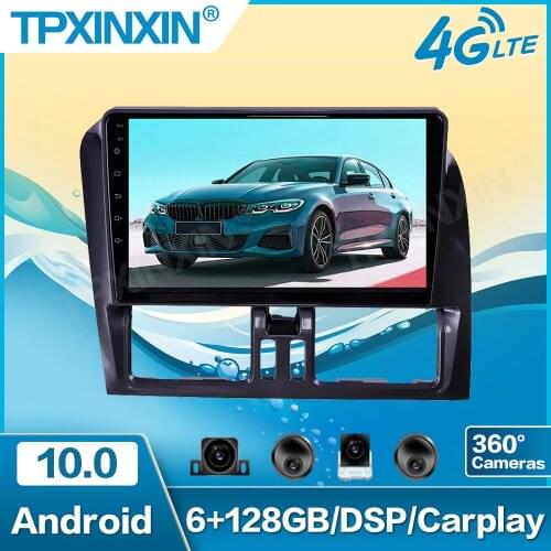 Android 10.0 PX6 128G Car DVD Player GPS Navigation For Volvo XC60 2009-2012 Car Auto Radio Stereo Multimedia Player HeadUnit