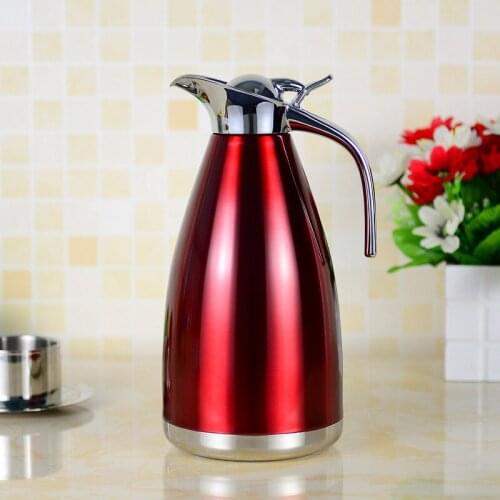 HOME OUTDOOR INSULATION KETTLE STAINLESS STEEL LARGE CAPACITY THERMOS 2L