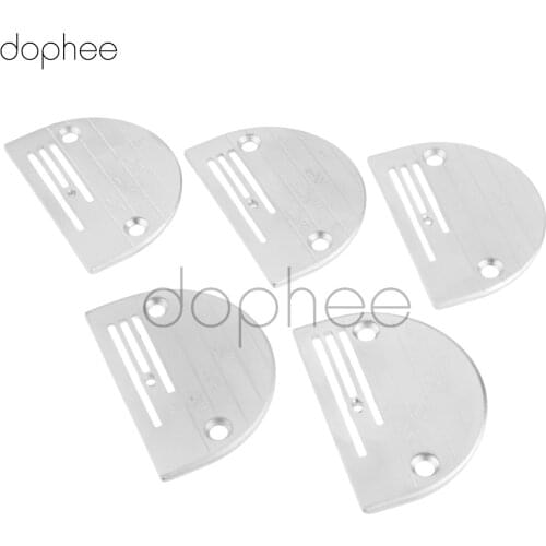 Dophee 1pcs Industrial Sewing Machine Parts Needle Plate B20/B22/B24/B26/B28 Different Sizes Without Scale Mark