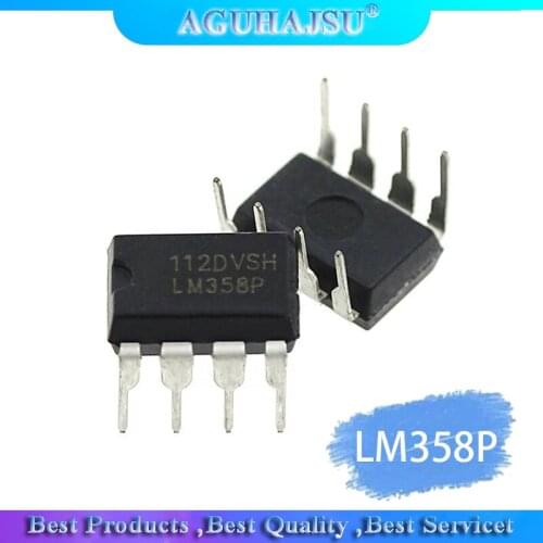 10PCS LM358P DIP8 LM358 DIP LM358N new and original IC free shipping