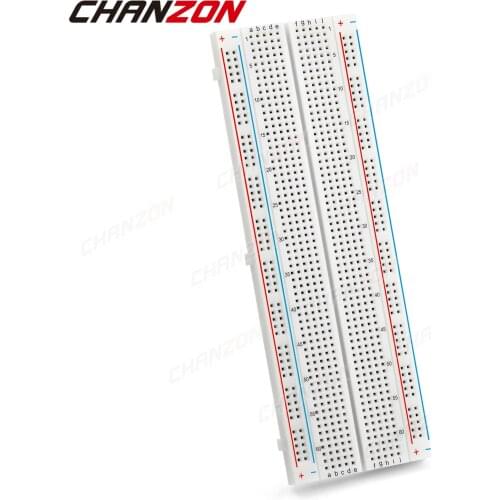1pc Breadboard with 830 Tie Points MB-102 Solderless Prototype Universal PCB Bread Board for DIY Kits Arduino Proto Raspberry Pi