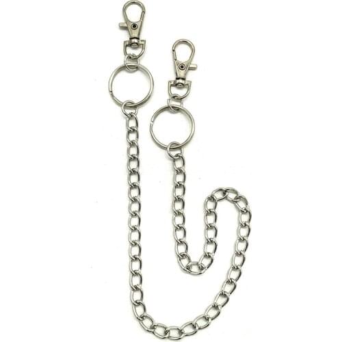 Metal Wallet Belt Key Chain Rock Punk Trousers Keychain Hipster Jean Keychains Key Jewelry