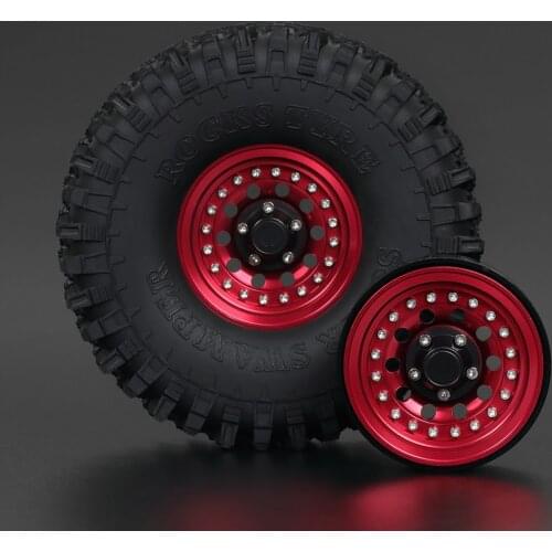 Metal 1.9"Clamp Ring Beadlock Wheels Rim CNC for 1/10 RC Crawler Axial SCX10 Traxxas TRX4 TRX6 YK4102 Capra AXI03007 RGT86100