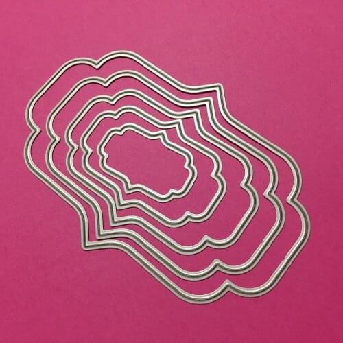 Card making cutting Framlits thin metal scrapbooking die cutters 107x62mm