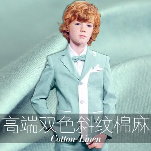 Dyed linen cotton fabric autumn and winter clothing suits cotton fabric natural linen fabric wholesale linen cloth