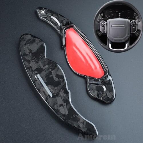 For Jaguar XF XE / Land Rover Range Rover Evoque Discovery Sport HSE Vogue Paddle Shift Steering Wheel Shifter Extension