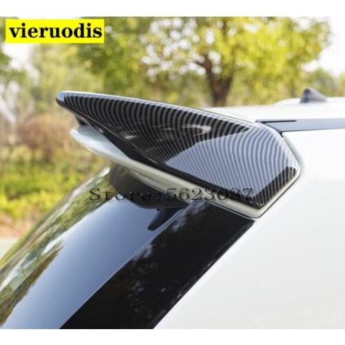 Car Styling ABS Plastic Unpainted Color Rear Roof Spoiler Trunk Boot Lip Wing For Nissan Rogue X-trail 2014-2019