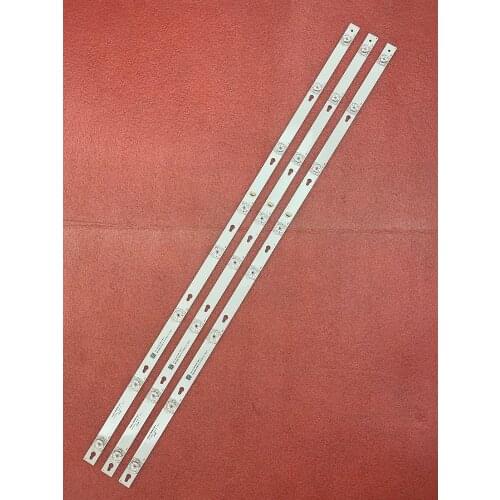 3 PCS LED Backlight Strip for TOT_43D2900_3X8 Thomson 43UC6306 43UC6406 43U67EBC OEM46LB06 TCL 43S303 43S305TABA 43DP608 D43A810