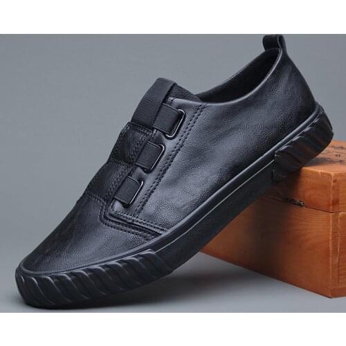 Men Shoes Slip-on Mens Mens Casual Shoes Outdoor Fashion Driving Shoes Moccasin Flats Leather Shoes Men Casual Sneakers