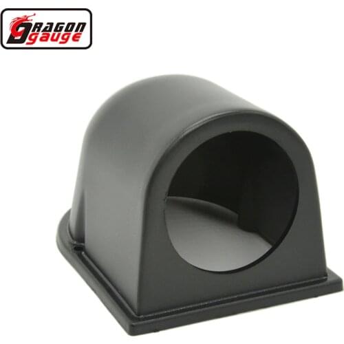 Dragon gauge Universal 2 inch Auto Car Racing Refit Gauge black Single hole Automotive Meter volt gauge Pods
