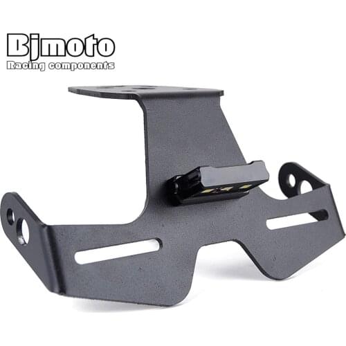 ZX 25R Motorcycle Rear License Plate Light Bracket with Bracket License Plate Lamp For Kawasaki Ninja ZX-25R 2020-2021