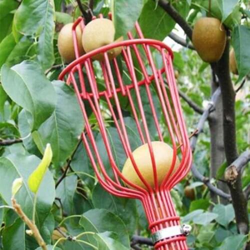 1Pc Aluminum Fruit Picker Without Pole Fruit Catcher Collector For Gardening Picking Tool